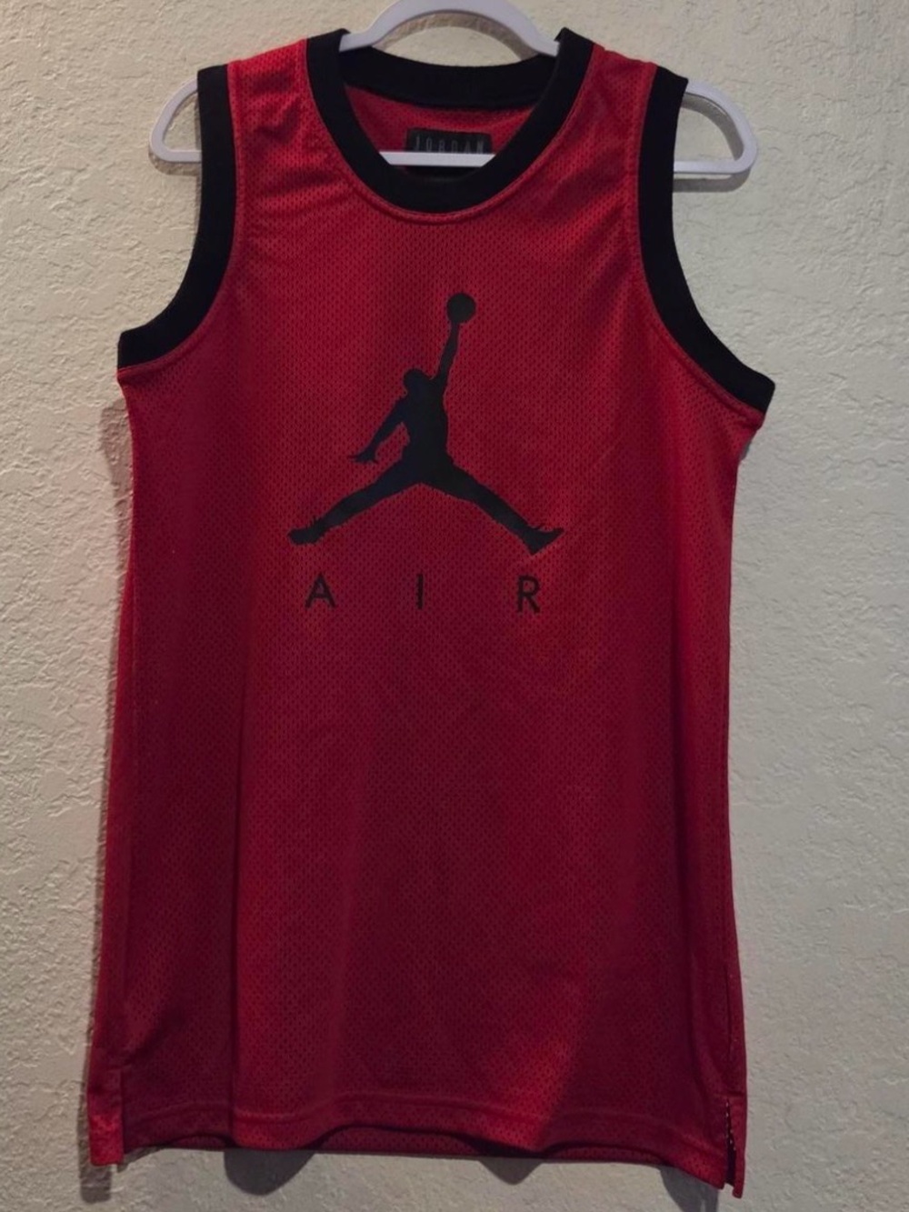 Air Jordan Mens Red Basketball Jersey